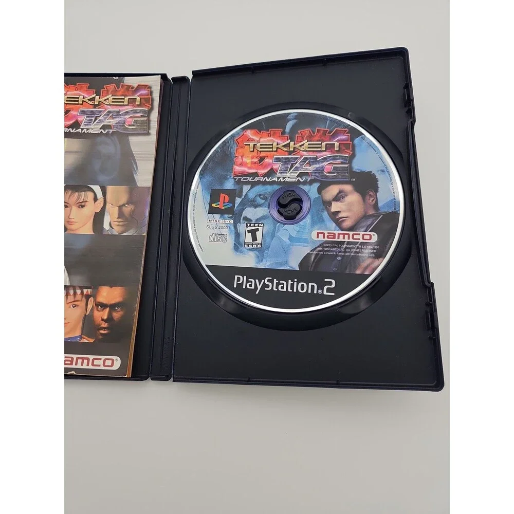 Tekken Tag Tournament / Playstation PS2 / CIB W Reg Card / Tested /
